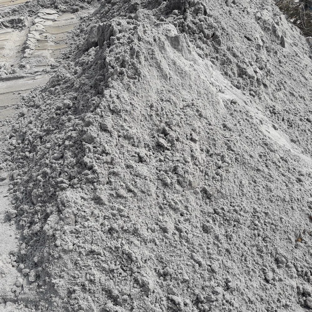 Plastering Ganga River Sand