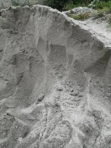 Plastering Ganga River Sand