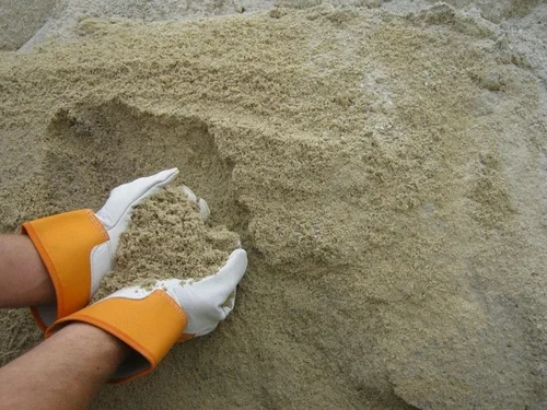 Single Washed Construction Sand